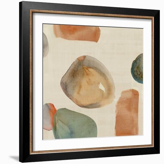 Wicker Terracotta II-Jacob Q-Framed Art Print