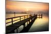 Wicomico River Sunrise I-Alan Hausenflock-Mounted Photo