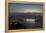 Wide Angle View of Rio De Janeiro at Sunset with Guanabara Bay-Alex Saberi-Framed Premier Image Canvas