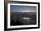 Wide Angle View of Rio De Janeiro at Sunset with Guanabara Bay-Alex Saberi-Framed Photographic Print