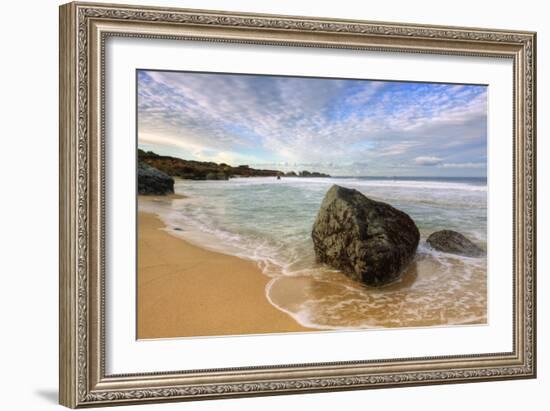 Wide Morning Seascape at Garrapata State Beach, California Coast-Vincent James-Framed Photographic Print