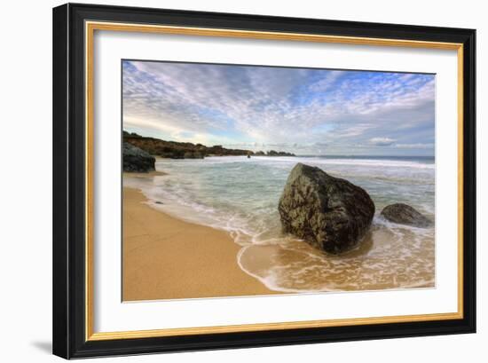 Wide Morning Seascape at Garrapata State Beach, California Coast-Vincent James-Framed Photographic Print