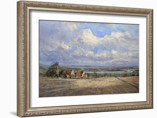 Wide Skies and Marshes, Norfolk, 2008-John Sutton-Framed Giclee Print