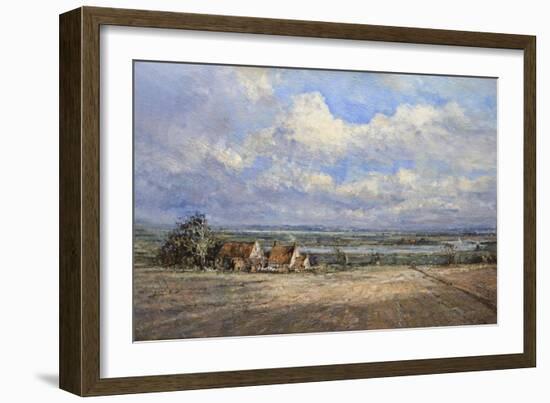 Wide Skies and Marshes, Norfolk, 2008-John Sutton-Framed Giclee Print