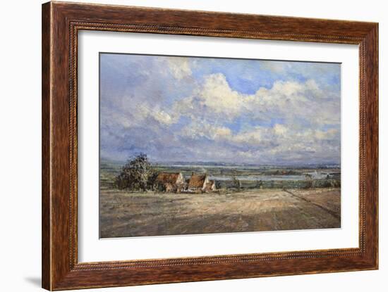 Wide Skies and Marshes, Norfolk, 2008-John Sutton-Framed Giclee Print