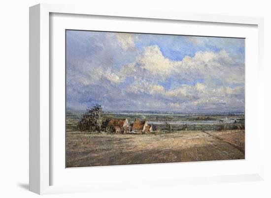 Wide Skies and Marshes, Norfolk, 2008-John Sutton-Framed Giclee Print