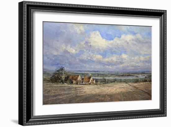 Wide Skies and Marshes, Norfolk, 2008-John Sutton-Framed Giclee Print