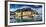 Wide View of Portofino Harbor, Liguria, Italy-George Oze-Framed Photographic Print