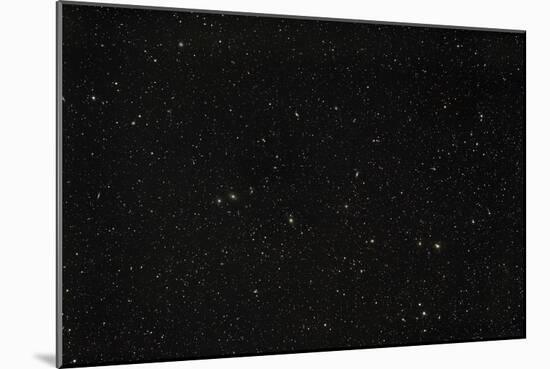Widefield View of the Constellations Virgo and Coma Berenices-null-Mounted Photographic Print