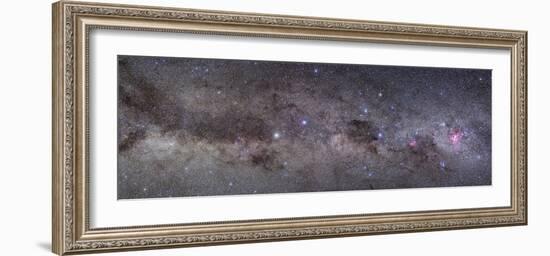 Widefield View of the Southern Constellations of Centaurus and Crux-null-Framed Photographic Print