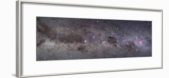 Widefield View of the Southern Constellations of Centaurus and Crux-null-Framed Photographic Print