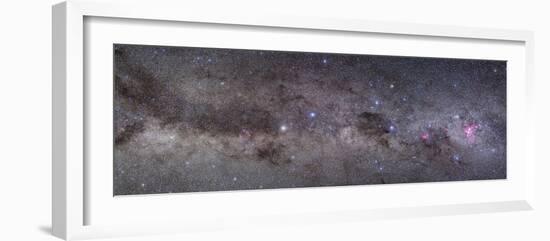 Widefield View of the Southern Constellations of Centaurus and Crux-null-Framed Photographic Print