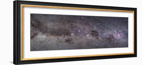 Widefield View of the Southern Constellations of Centaurus and Crux-null-Framed Photographic Print