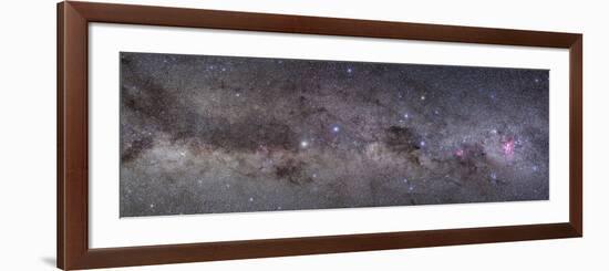 Widefield View of the Southern Constellations of Centaurus and Crux-null-Framed Photographic Print