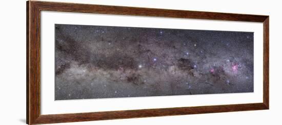 Widefield View of the Southern Constellations of Centaurus and Crux-null-Framed Photographic Print