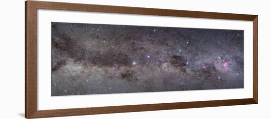 Widefield View of the Southern Constellations of Centaurus and Crux-null-Framed Photographic Print