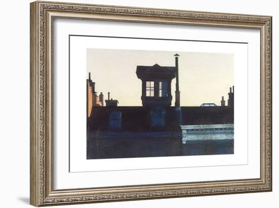 Widow's Walk, Brooklyn Heights, NYC, 1975-Anthony Butera-Framed Giclee Print