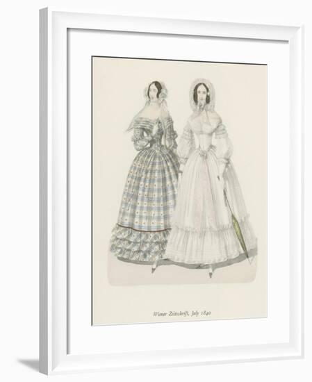 Wiener Zeitschrift, July 1840-null-Framed Giclee Print