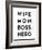 Wife Mom Boss Hero-Anna Quach-Framed Art Print