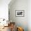 Wife of Senator Jackie Kennedy Reading Book to Her Daughter Caroline In Family's summer home-Alfred Eisenstaedt-Framed Photographic Print displayed on a wall