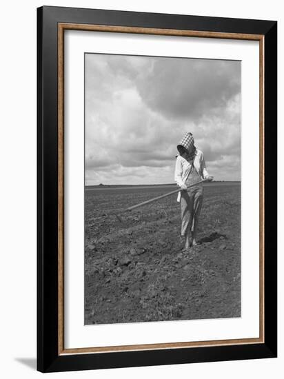 Wife of Texas Tenant Farmer.-Dorothea Lange-Framed Art Print