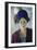 Wife of the Artist with Hat, 1909-August Macke-Framed Giclee Print