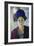 Wife of the Artist with Hat, 1909-August Macke-Framed Giclee Print