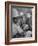 Wig Posing under Drier-Nina Leen-Framed Photographic Print