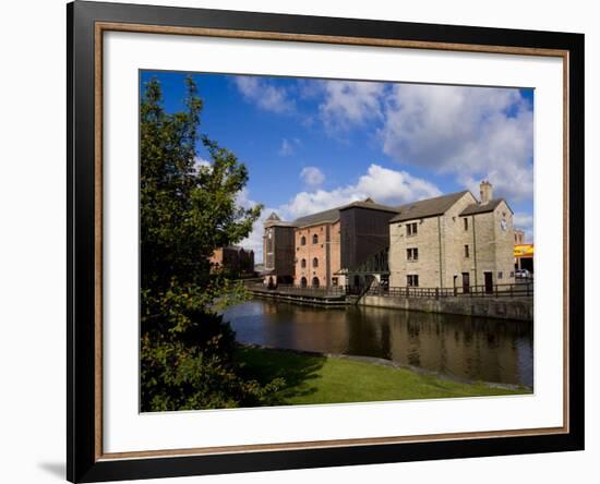 Wigan Pier, Lancashire, England, United Kingdom, Europe-Charles Bowman-Framed Photographic Print