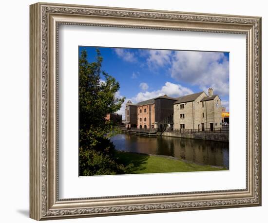 Wigan Pier, Lancashire, England, United Kingdom, Europe-Charles Bowman-Framed Photographic Print