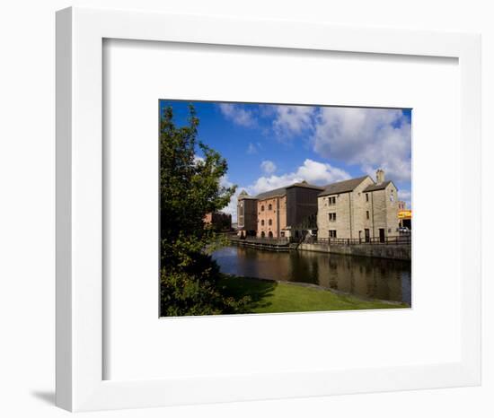 Wigan Pier, Lancashire, England, United Kingdom, Europe-Charles Bowman-Framed Photographic Print