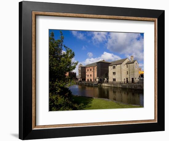 Wigan Pier, Lancashire, England, United Kingdom, Europe-Charles Bowman-Framed Photographic Print