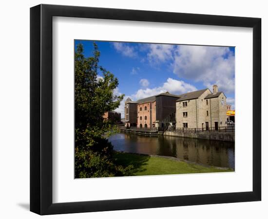 Wigan Pier, Lancashire, England, United Kingdom, Europe-Charles Bowman-Framed Photographic Print