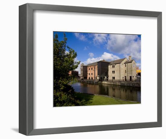 Wigan Pier, Lancashire, England, United Kingdom, Europe-Charles Bowman-Framed Photographic Print