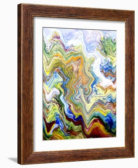 Wiild Waves-Ruth Palmer 3-Framed Art Print