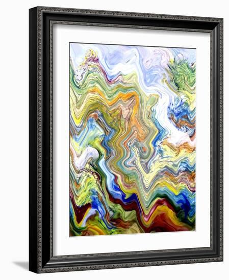 Wiild Waves-Ruth Palmer 3-Framed Art Print