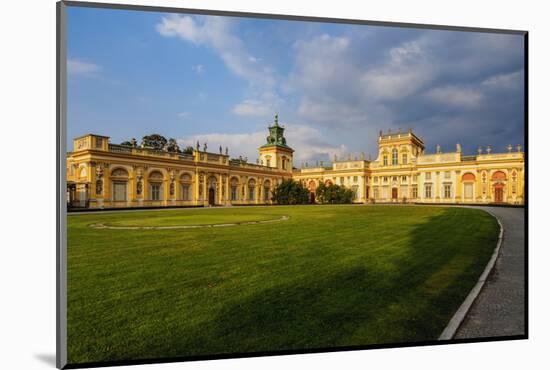 Wilanow Palace, Warsaw, Masovian Voivodeship, Poland, Europe-Karol Kozlowski-Mounted Photographic Print