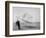 Wilbur and Orville Wright Flying Glider Photograph-Lantern Press-Framed Premium Giclee Print