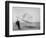 Wilbur and Orville Wright Flying Glider Photograph-Lantern Press-Framed Premium Giclee Print