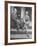 Wilbur and Orville Wright on the Steps of Their Home-null-Framed Photographic Print