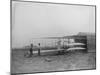 Wilbur & Orville Wright in 2nd powered machine Photograph - Dayton, OH-Lantern Press-Mounted Art Print