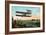 Wilbur Wright's Aeroplane View-Lantern Press-Framed Art Print