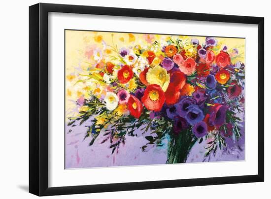 Wild and Flowery-Shirley Novak-Framed Art Print