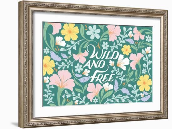 Wild and Free I-Gia Graham-Framed Art Print