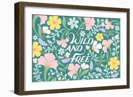 Wild and Free I-Gia Graham-Framed Art Print