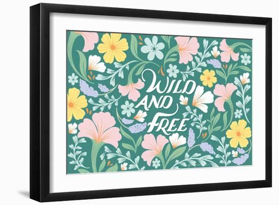 Wild and Free I-Gia Graham-Framed Art Print