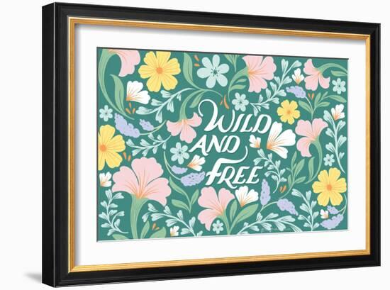 Wild and Free I-Gia Graham-Framed Art Print