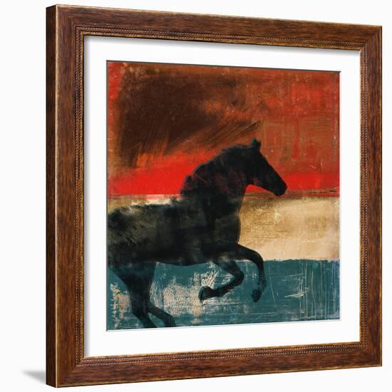 Wild and Free II-Dan Meneely-Framed Art Print