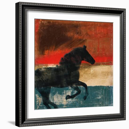 Wild and Free II-Dan Meneely-Framed Art Print