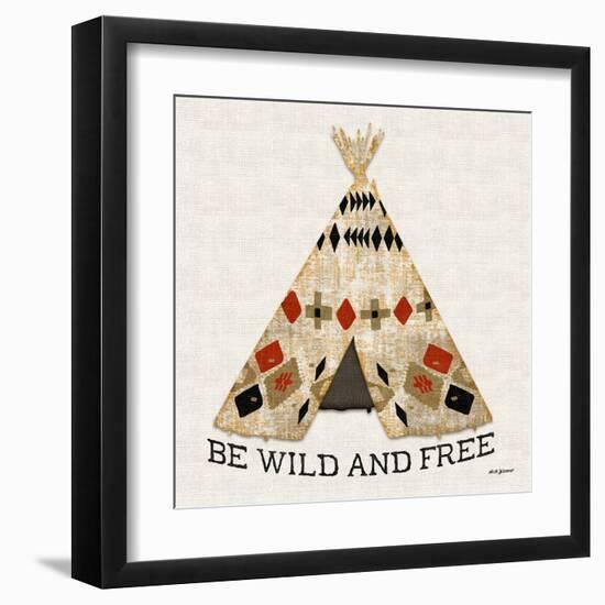 Wild and Free-Nicholas Biscardi-Framed Art Print